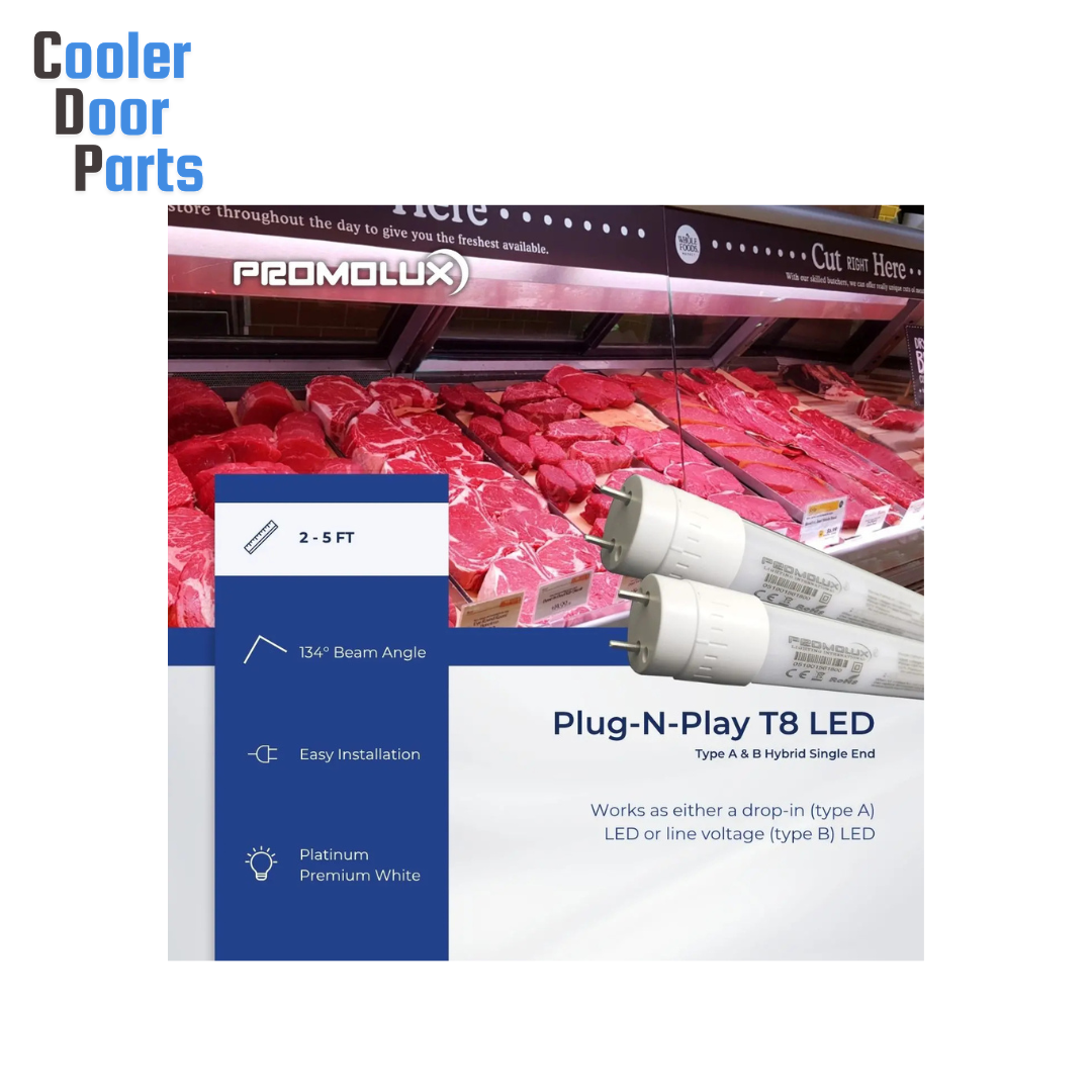 Promolux T8PNP-5CCTPL/PW-48, Plug-N-Play T8 LED Color Select - 4ft [1206]