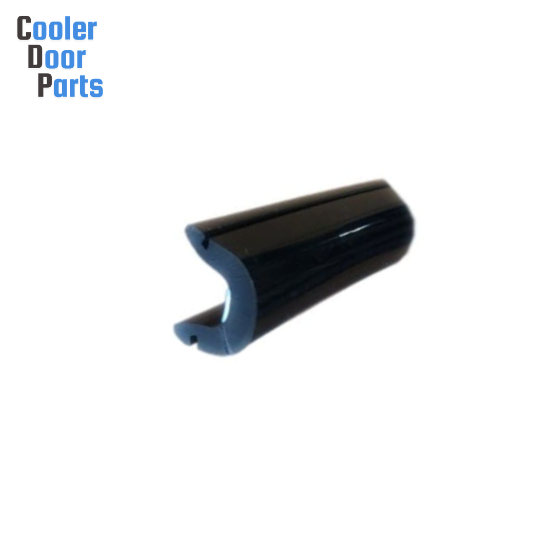 Hill Phoenix P061975B, 1" Bumper, 12ft - Black [CDP 600]